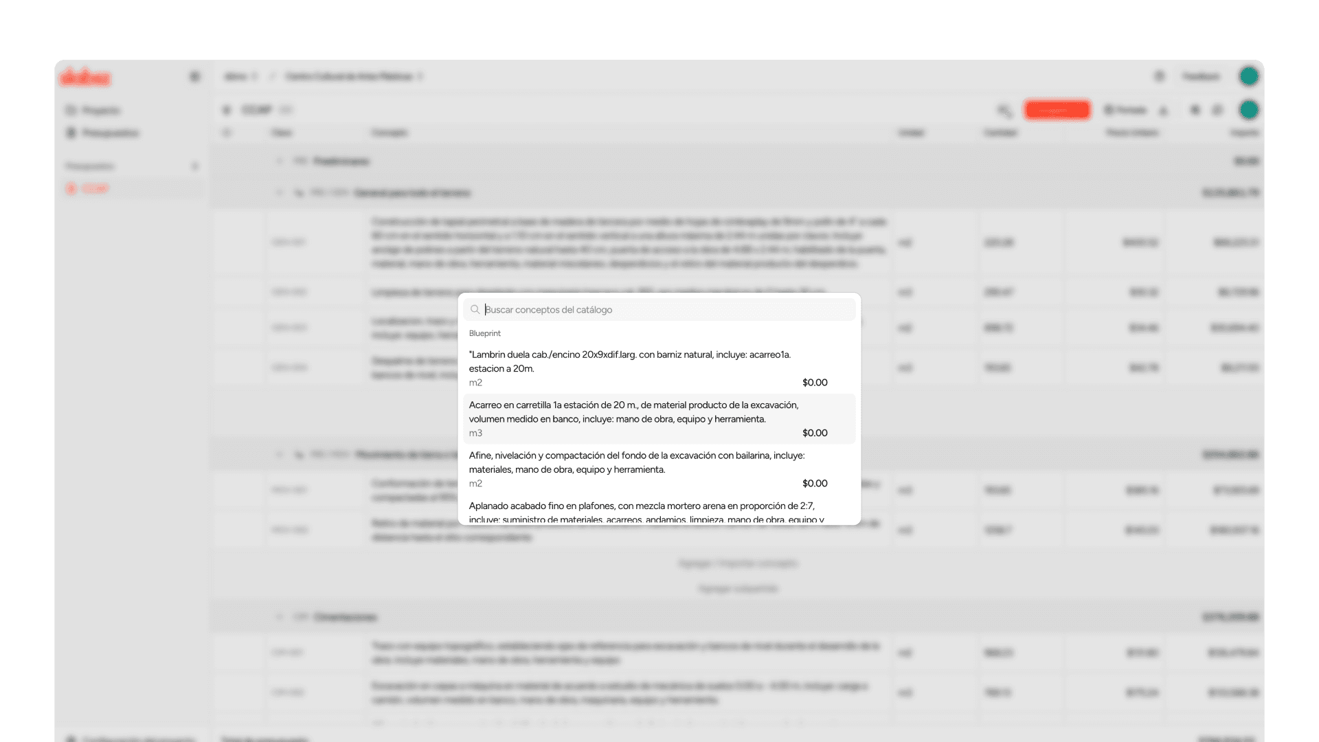 Catálogo reutilizable automático